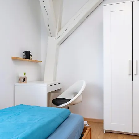 לינה וארוחת בוקר Bretzel Twin Petite Venise Vieille Center Wi-fi קולמר