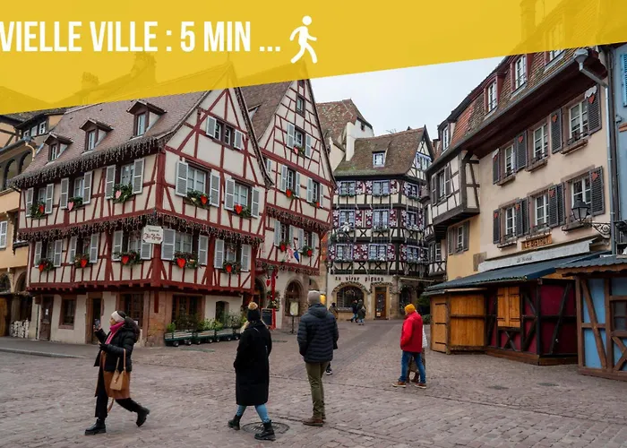 Bretzel Twin Petite Venise Vieille Center Wi-fi Bed & Breakfast Colmar