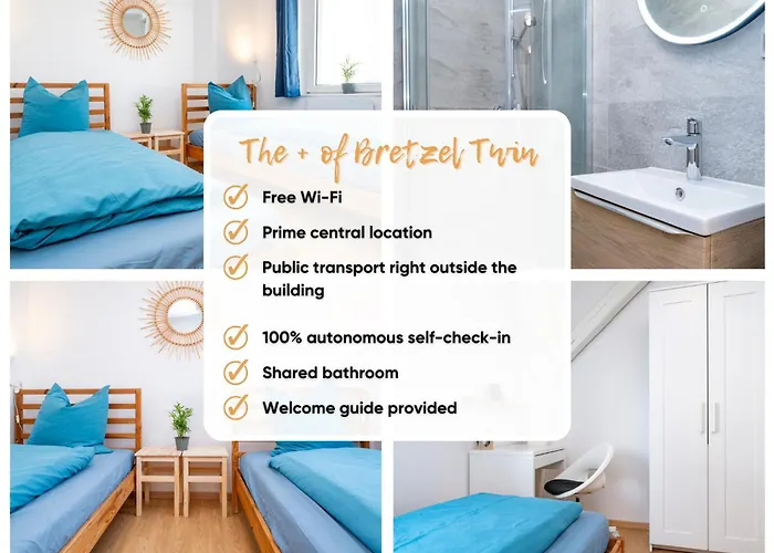 Bed & Breakfast Bretzel Twin Petite Venise Vieille Center Wi-fi Colmar